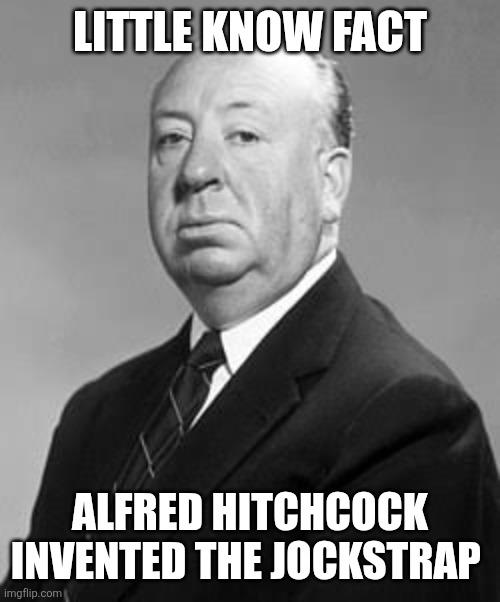 Open hitchcock invented jockstrap