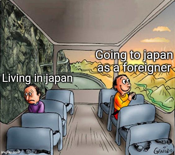 Open japan foreigner journey
