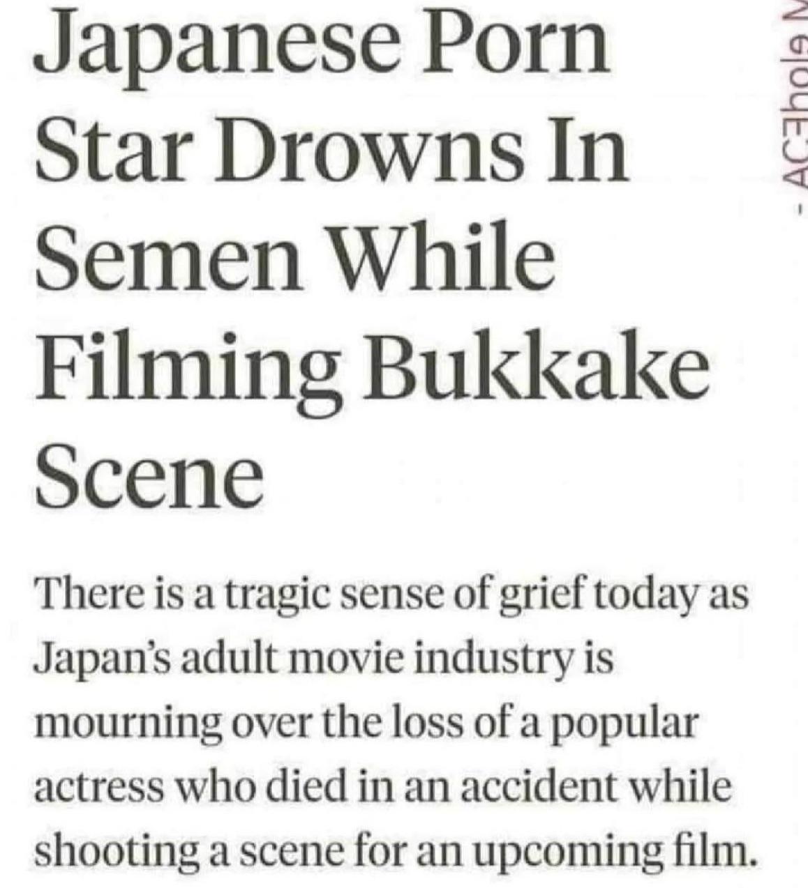 Open japanese porn star death scene