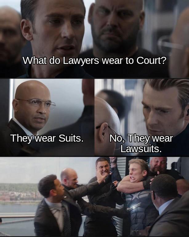Open lawyer suits court