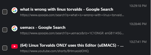 Open linux torvalds uemacs