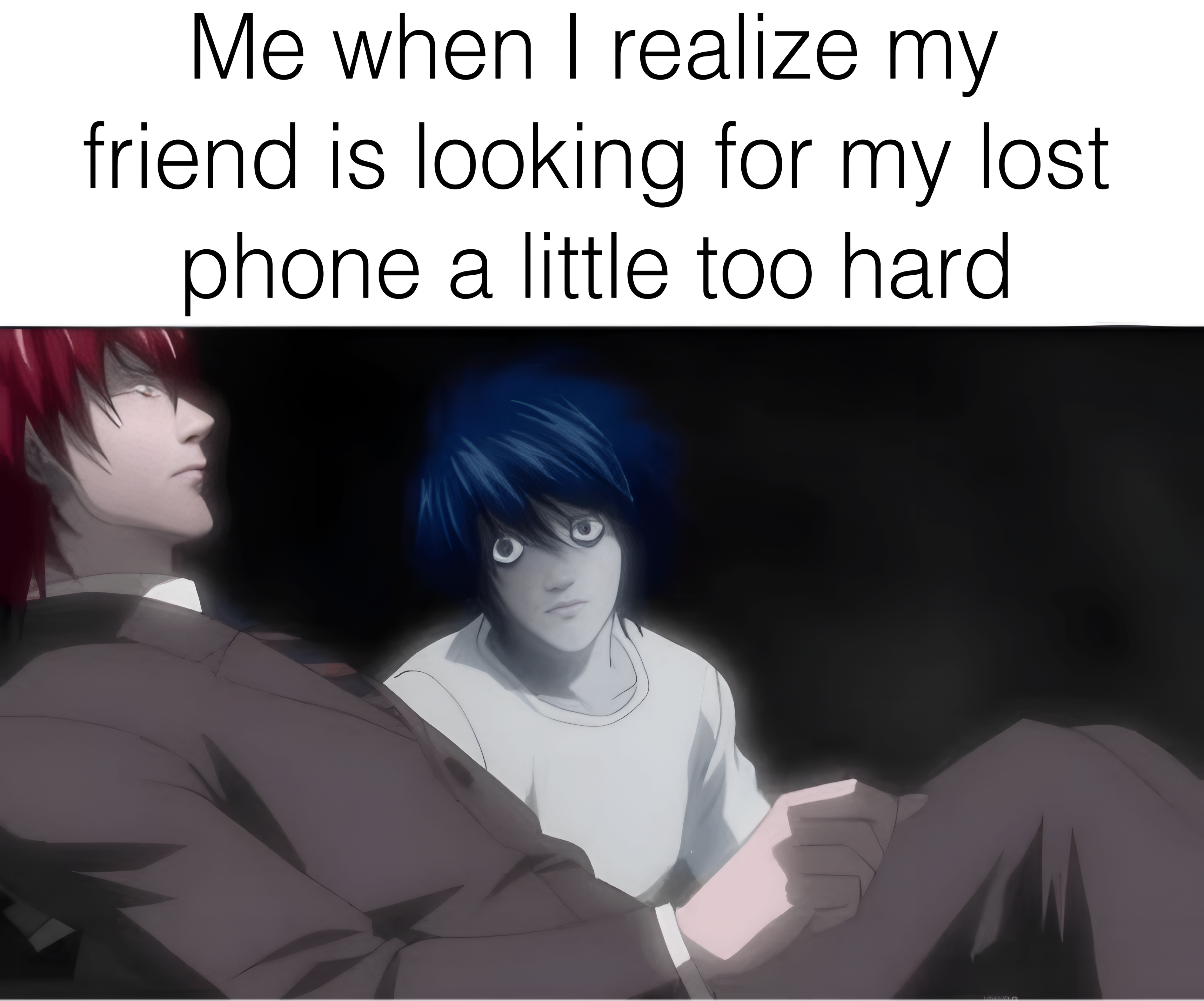 Open lost phone friend realization