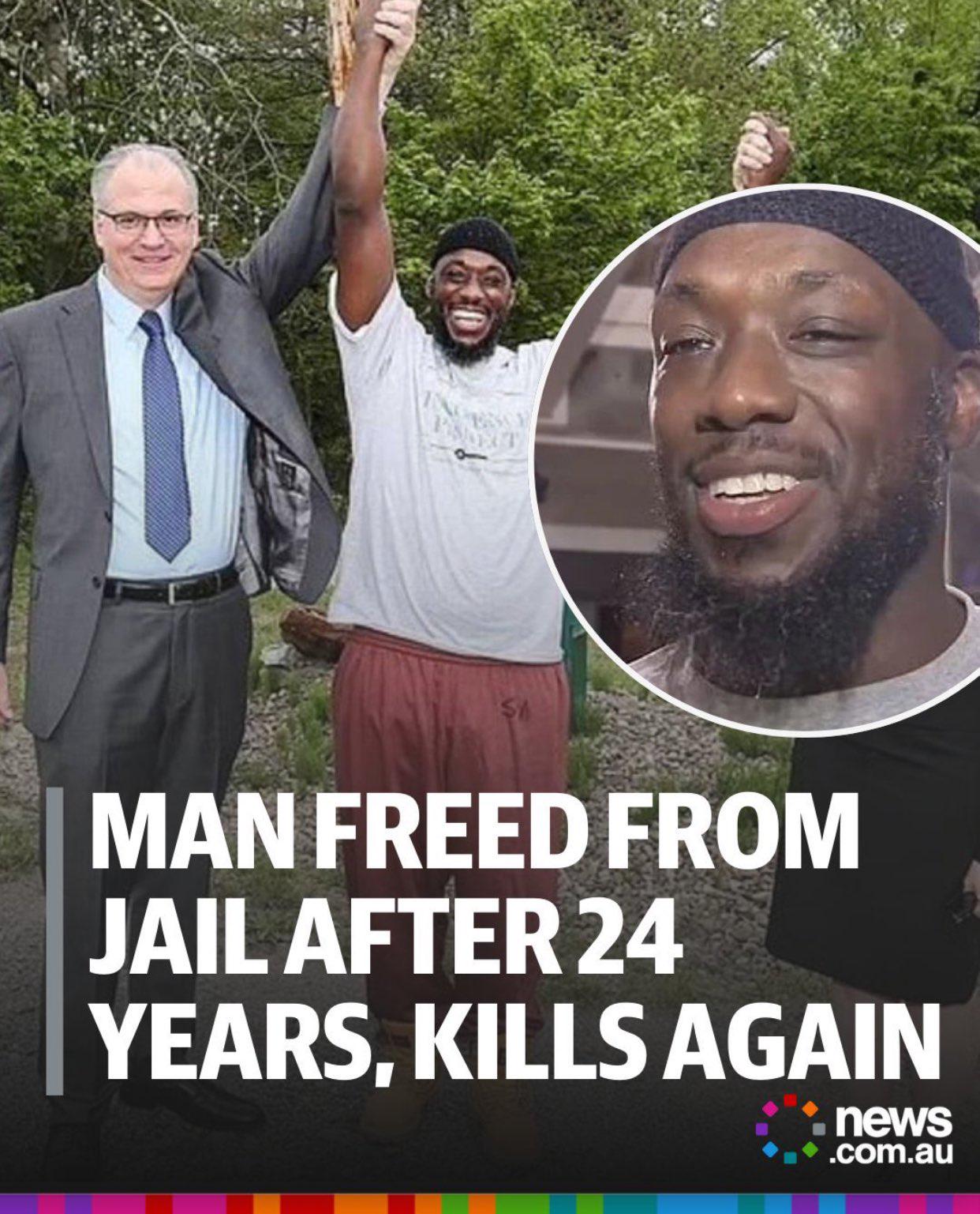 Open man released jail celebration