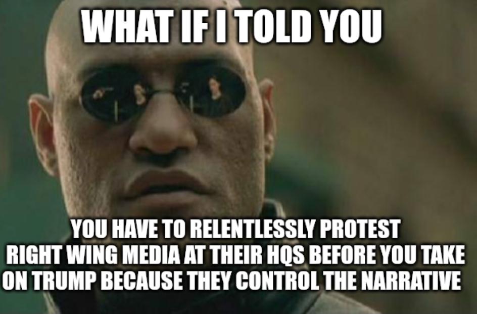 Open media narrative control