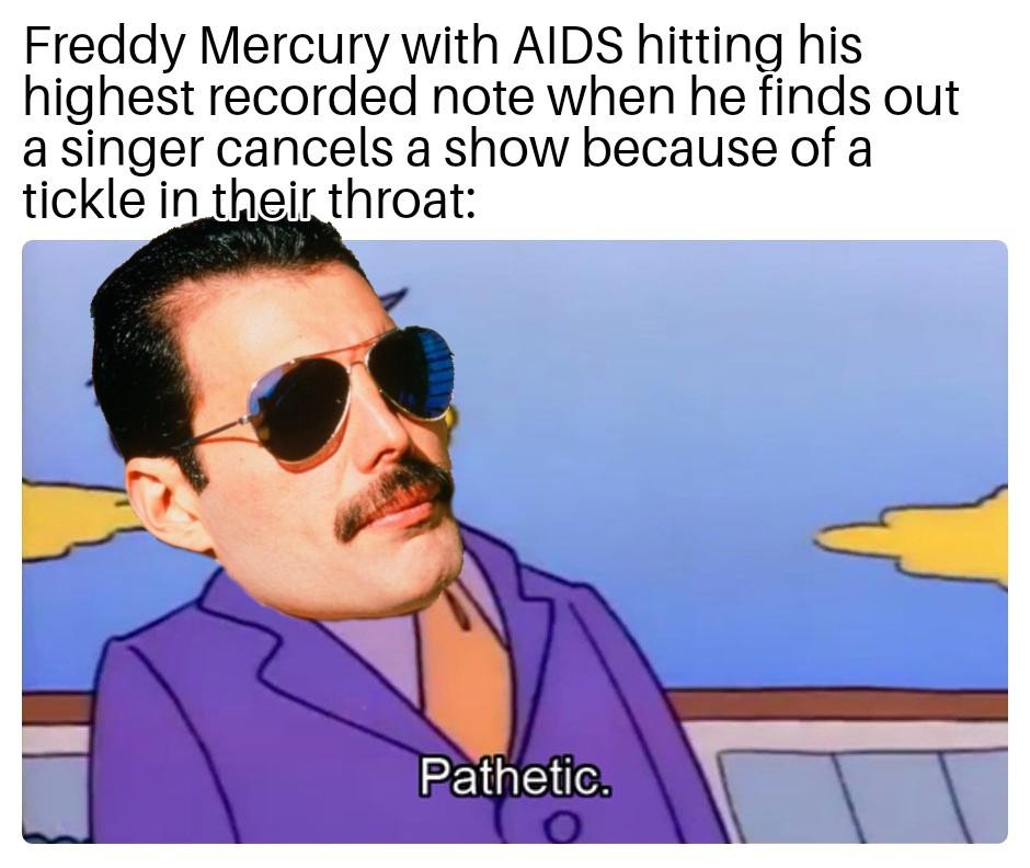 Open mercury judging weak singer