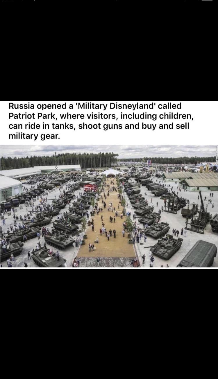 Open military dneyland patriot park