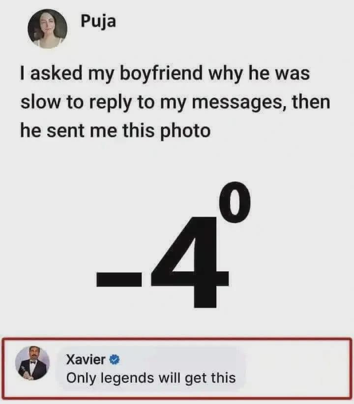 Open minus four degrees meme