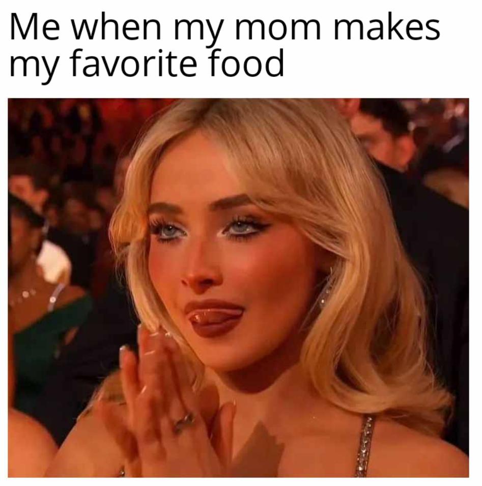 Open mom favorite food