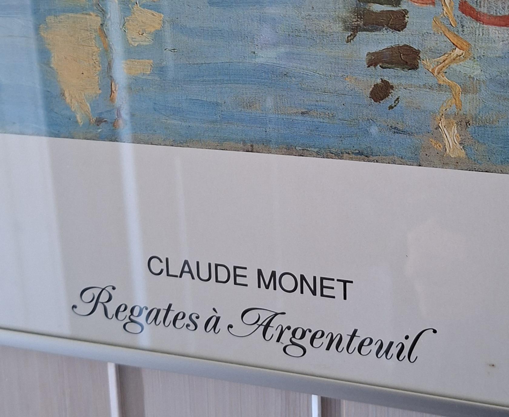 Open monet regates argenteuil painting