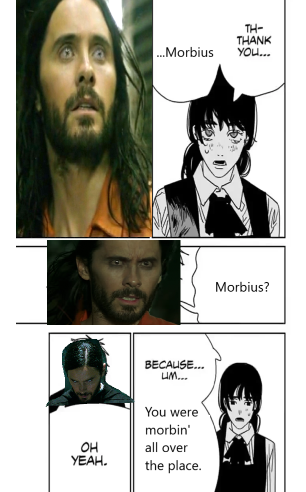 Open morbius confrontation