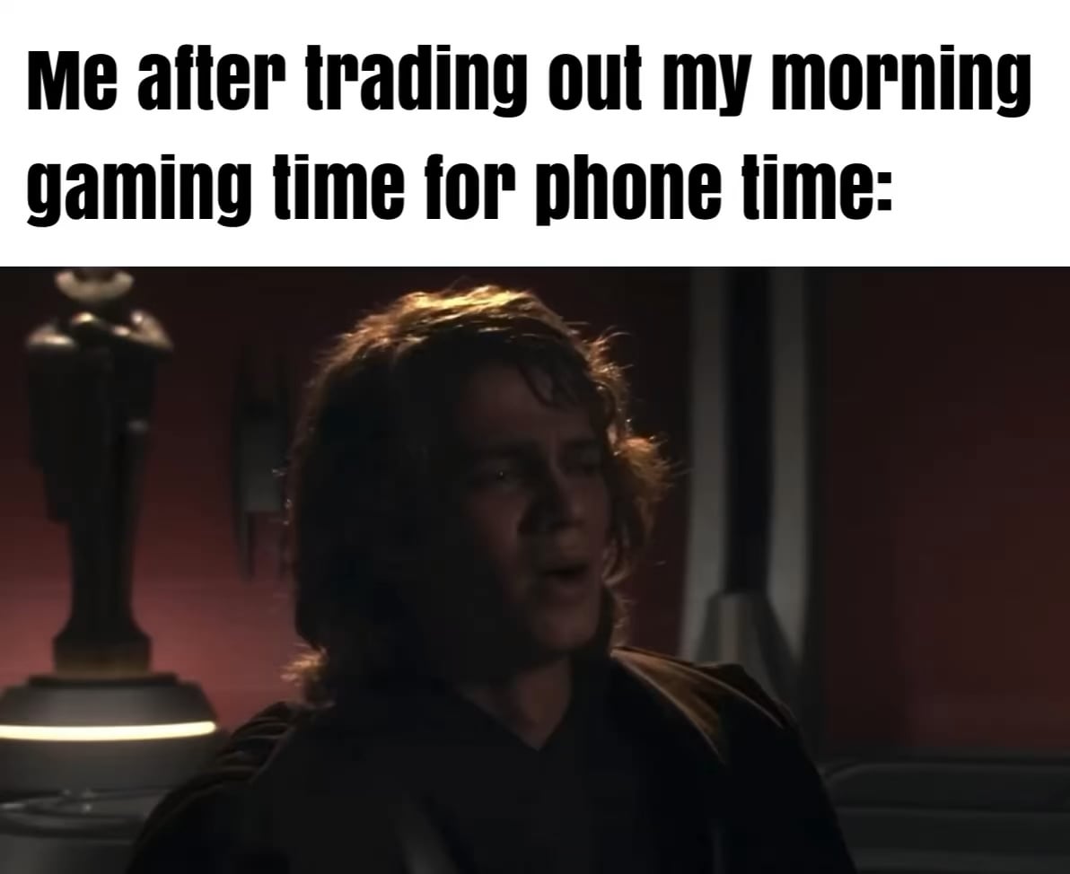 morning screen regret