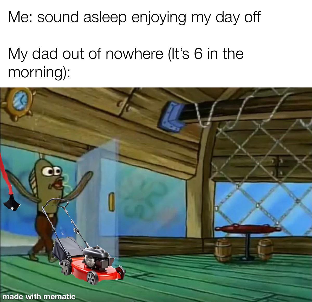 Open morning surprise