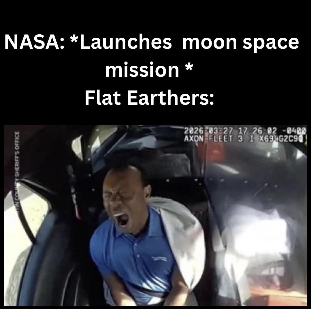 Open nasa flat earth mockery