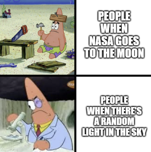 Open nasa moon light sky