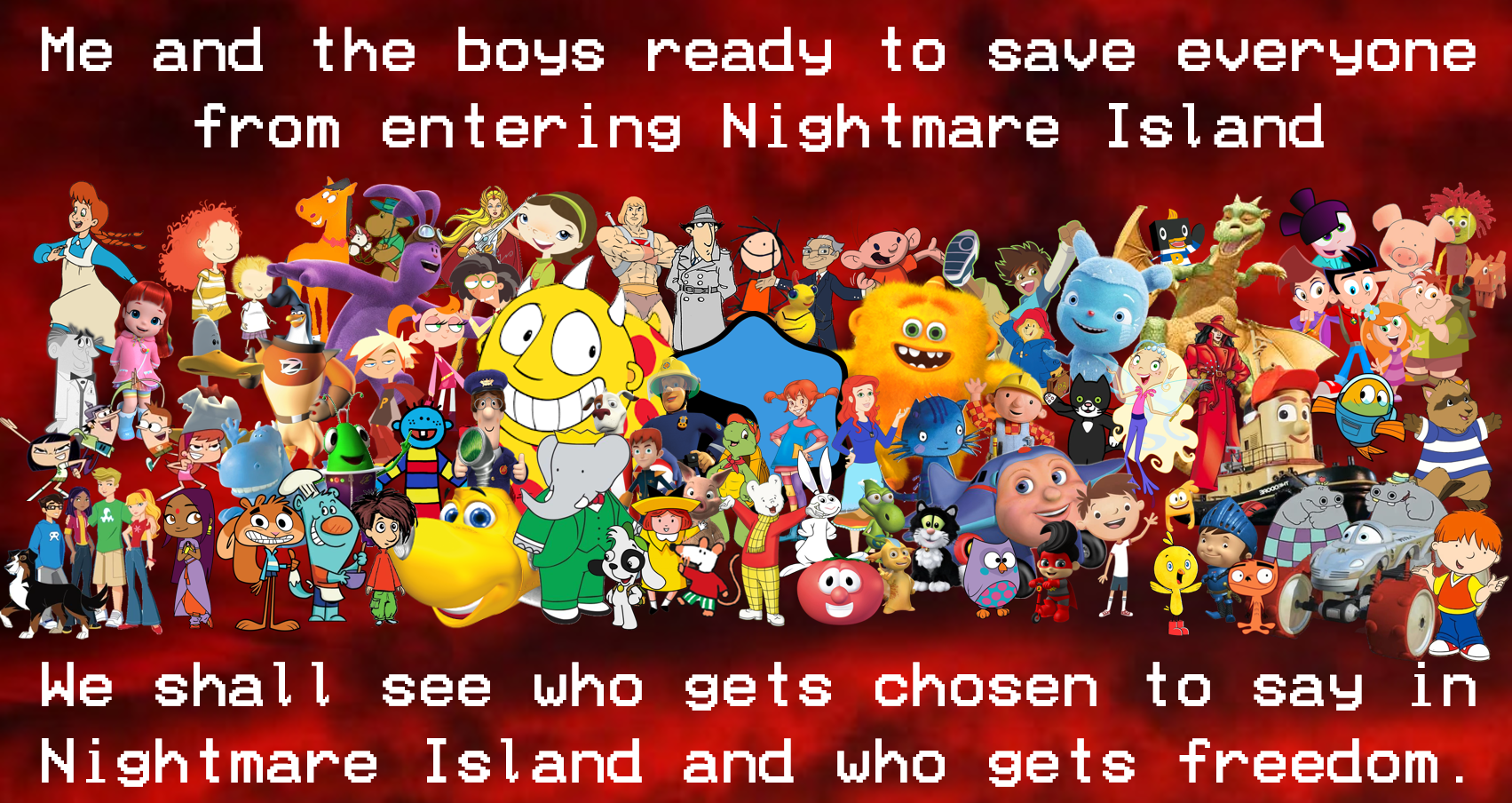Open nightmare island rescue