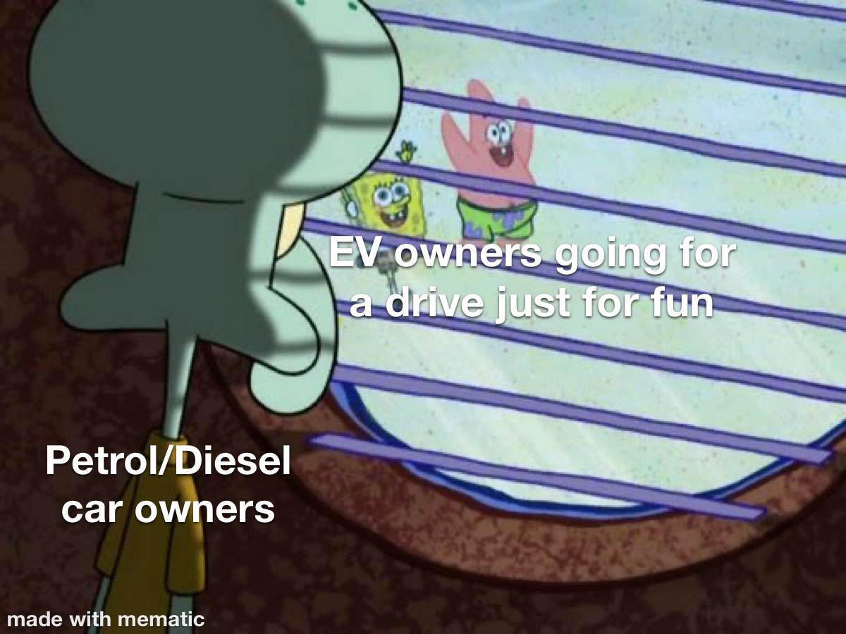 Open petrol diesel vs ev