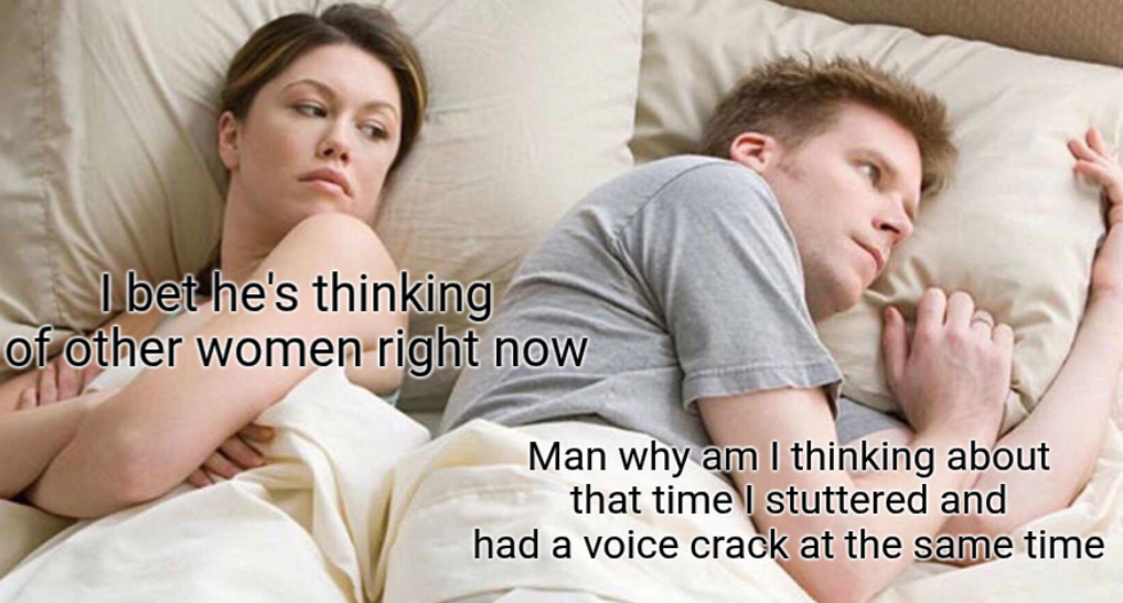 Open pillow talk awkward moments