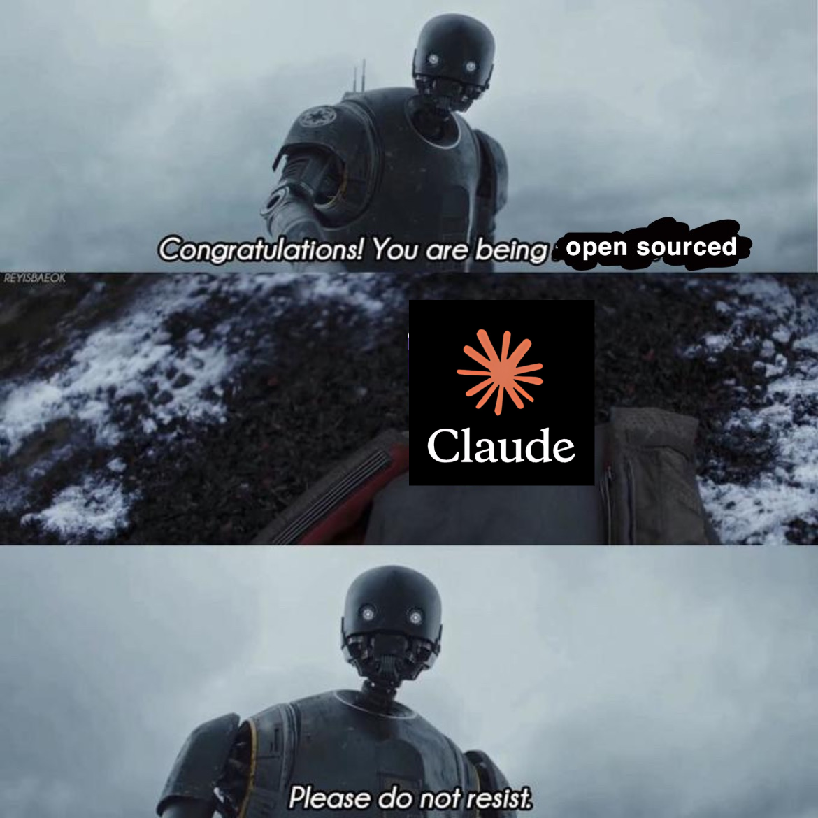 Open please do not resist