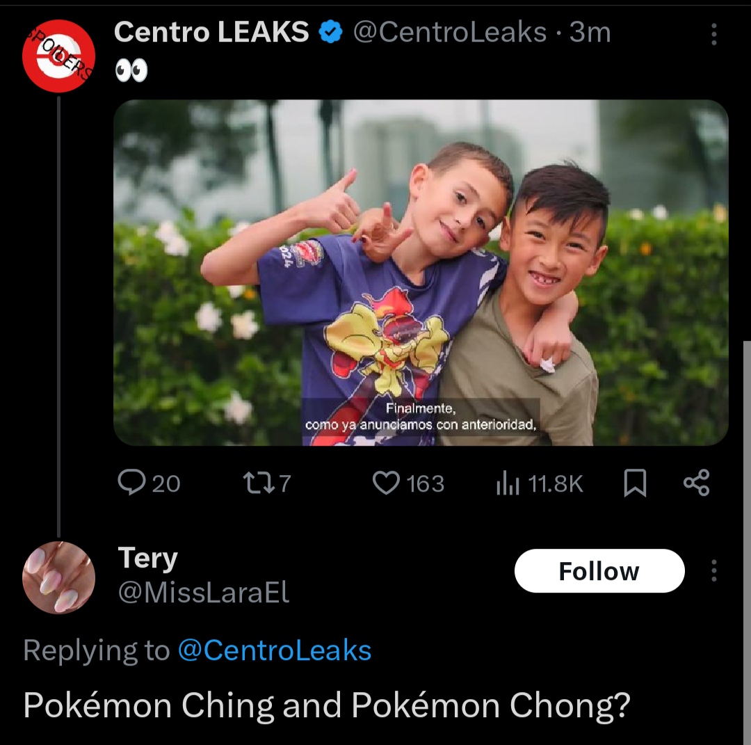 Open pokemon chine chong