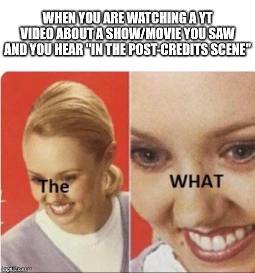 Open post credits scene reveal