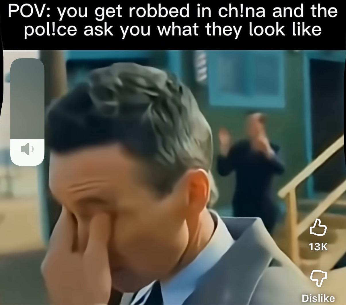 Open pov robbed china police ask look