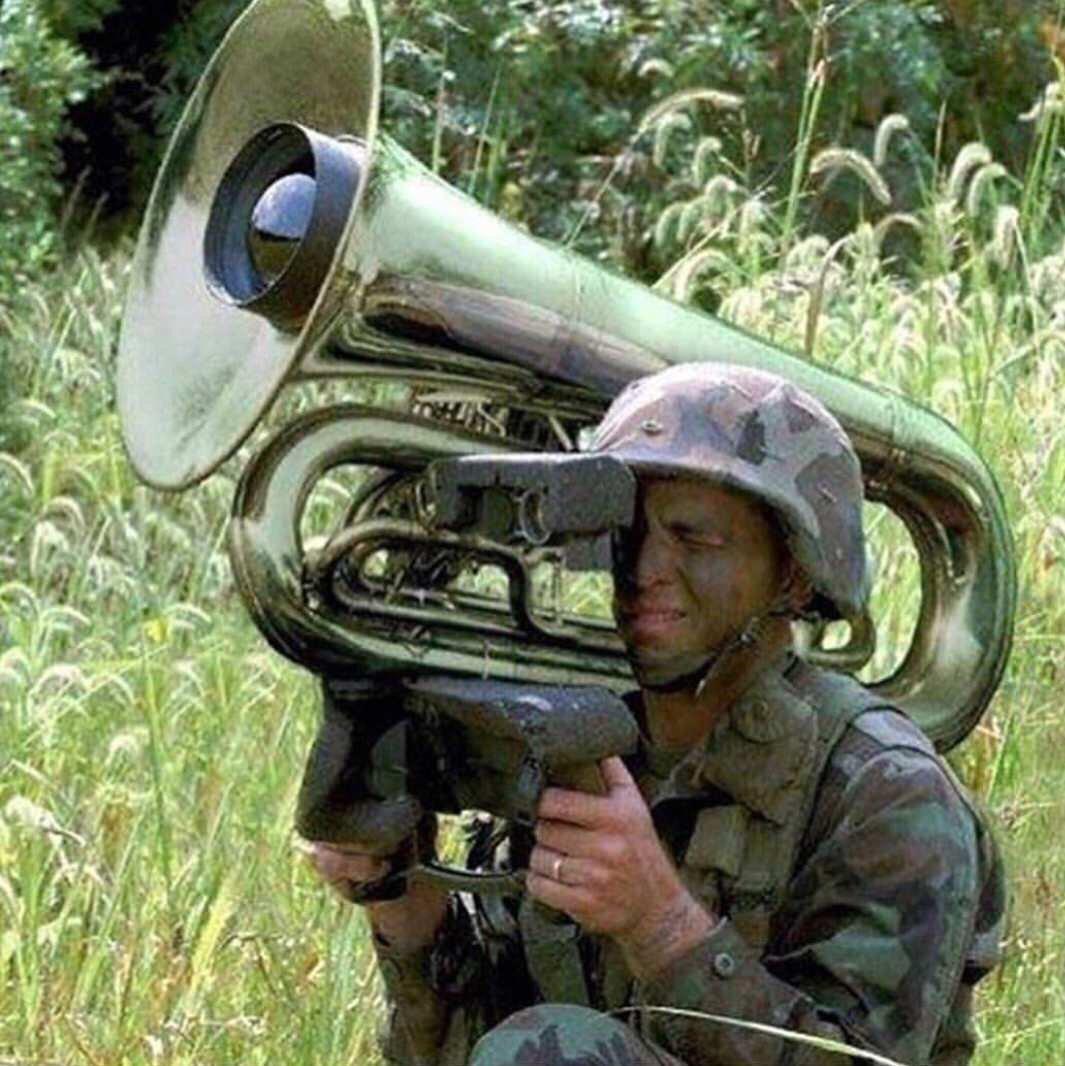 Open propagandist announcement