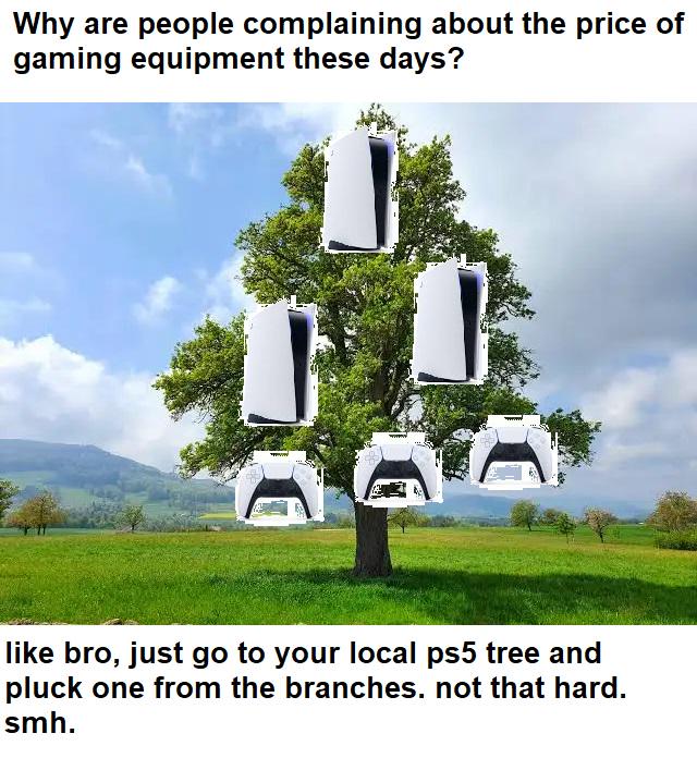 Open ps5 tree no complaint