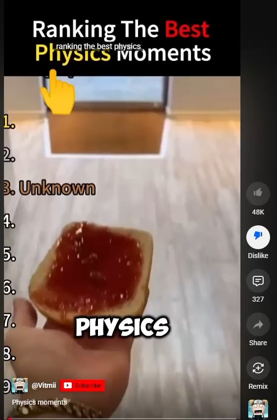 Open ranking best physics moments