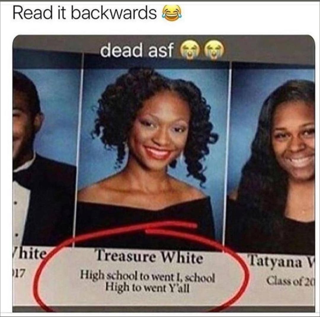 Open read it backwards meme