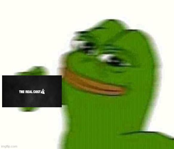 Open real cost green skin