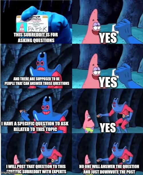 Open reddit questions experts