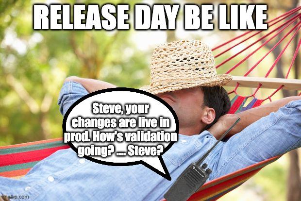 Open release day beach vibe