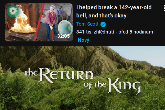 Open return of the king title