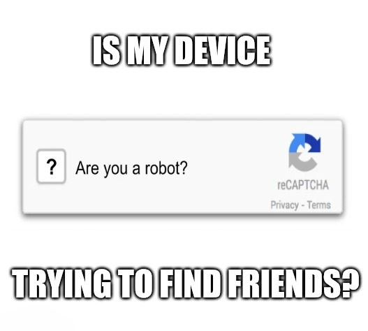 Open robot needing friends