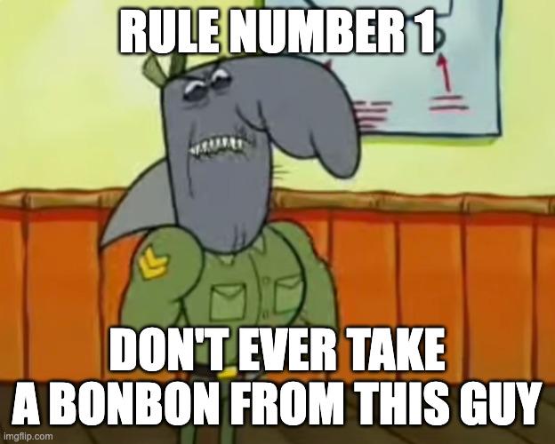 Open rule one bonbon guy
