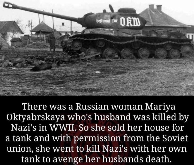 Open russian housewife avenges nazi