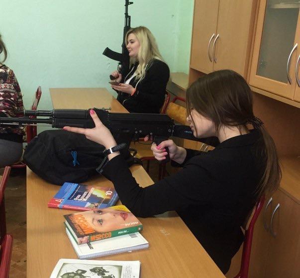 Open russian school kalashnikov lesson