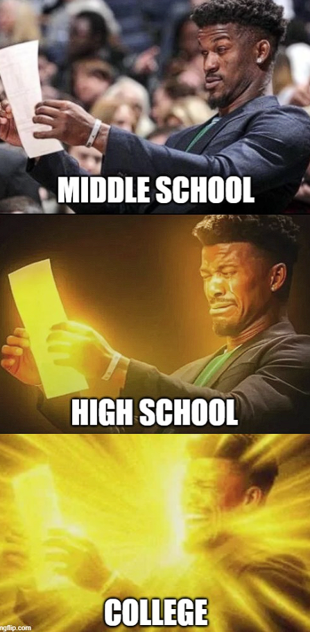 Open school progression glowup