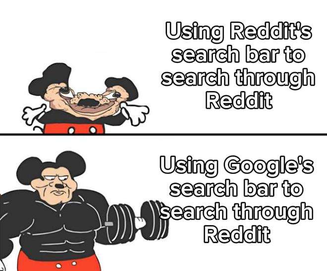 Open search bar comparison