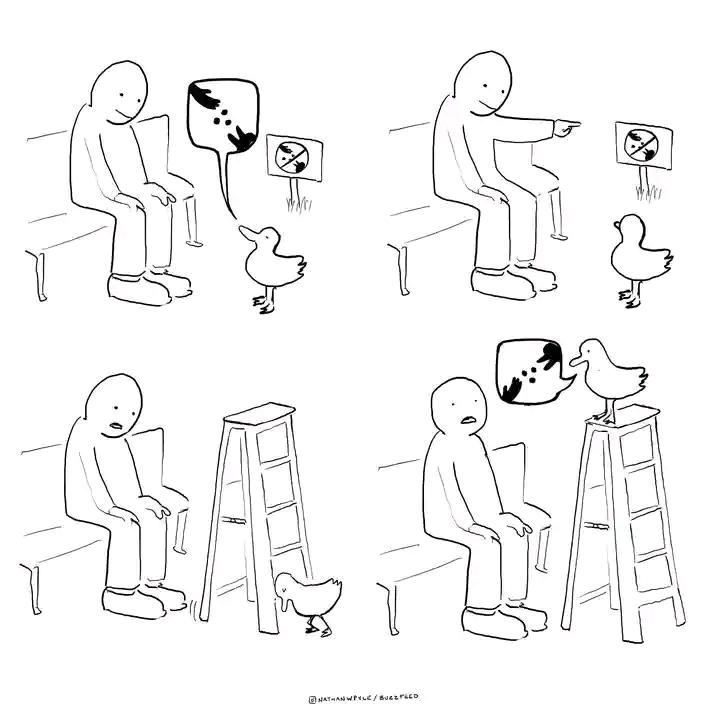 Open seeing goals concept