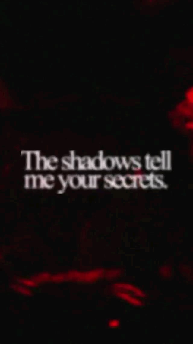 Open shadows tell secrets