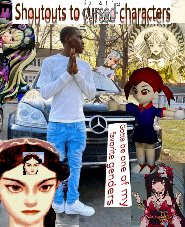 Open shoutouts cursed characters