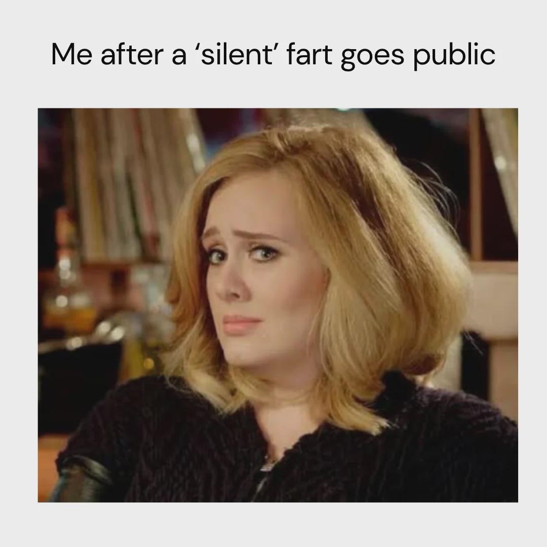 Open silent fart public