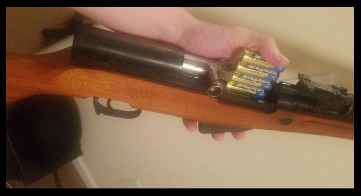 Open sks ammo energy rifle