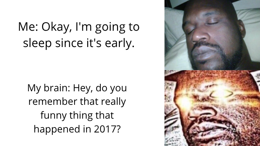 Open sleep vs memories