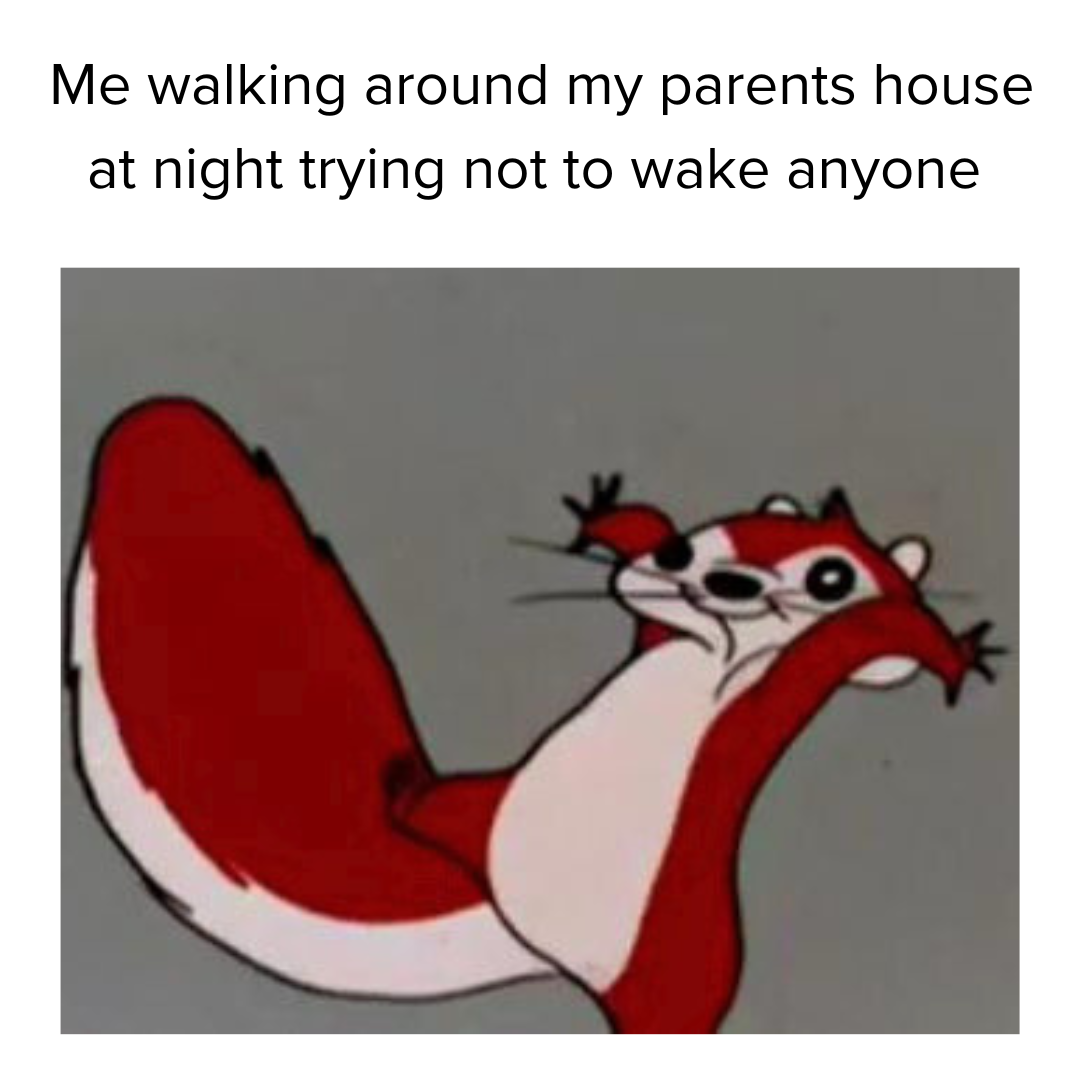 Open sneaking at night