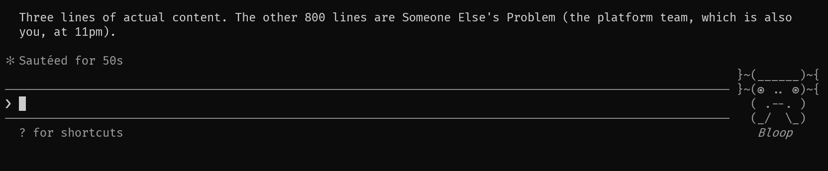 Open solo dev overengineering