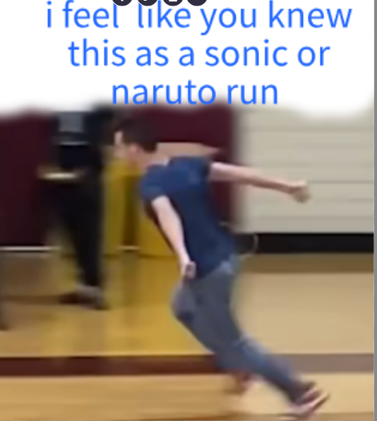 Open sonic naruto run