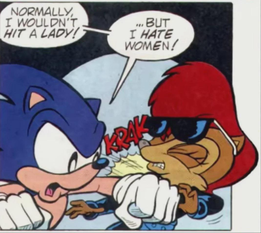 Open sonic scurrying bad vibes