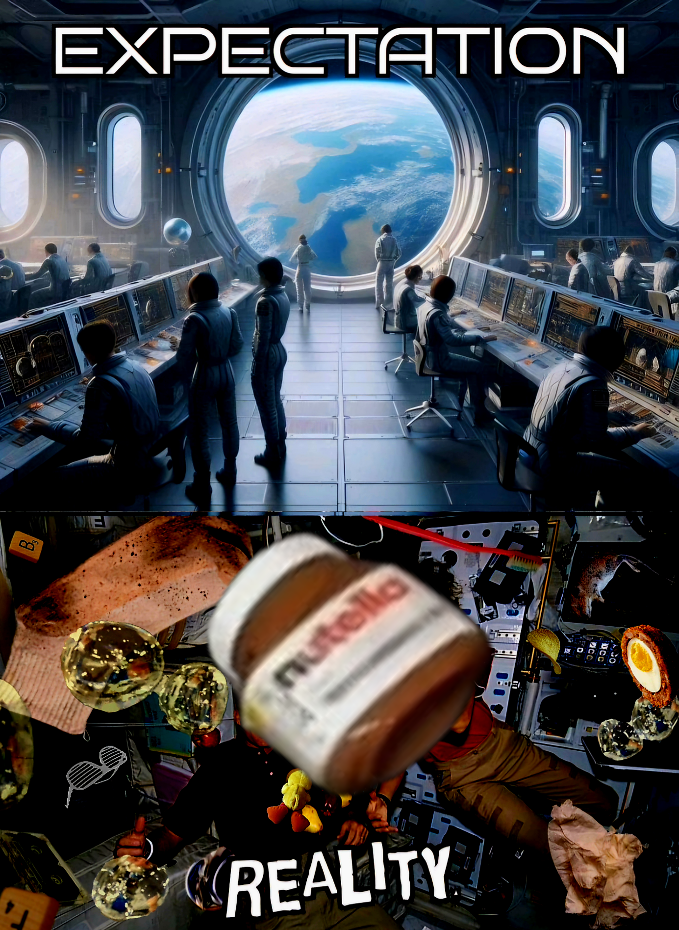 Open space expectation reality